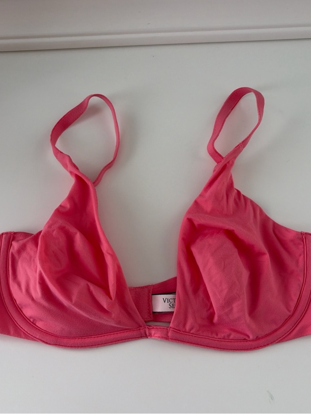 Victoria's Secret Hot Pink Unlined Bralette